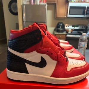 Jordan Retro 1 Satin Snakeskin